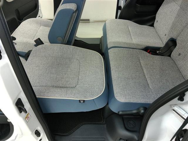 ムーヴキャンバス ストライプスＧ　安全装備　衝突被害軽減システム　横滑り防止機能　ＡＢＳ　エアバッグ　盗難防止装置　アイドリングストップ　バックカメラ　ミュージックプレイヤー接続可　スマートキー　キーレス　フル装備　両側電動スライド（16枚目）