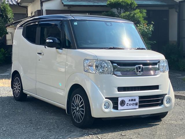 Ｎ－ＢＯＸスラッシュ Ｇ・ターボＡパッケージ　ストリートロッドスタイルパッケージ　２トーンカラースタイル　ワンオーナー車　記録簿　ギャザーズナビ　フルセグＴＶ　Ｂｌｕｅｔｏｏｔｈ対応　モデューロアルミホイール　スペアキー（3枚目）