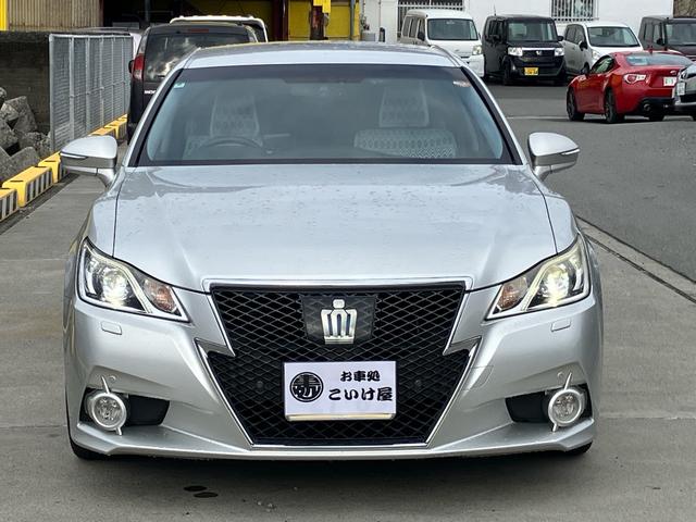 クラウンハイブリッド アスリートＧ　純正ＨＤＤナビ　フルセグＴＶ　バックカメラ　Ｂｌｕｅｔｏｏｔｈ対応　ＥＴＣ２．０　ドライブレコーダー　ブラックレザー　パワーシート　シートヒーター（3枚目）