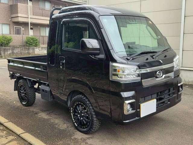 ハイゼットトラック ジャンボエクストラ　防錆ストロング／スマアシ／ＡＴ／４ＷＤ／ｐａｎａｓｏｎｉｃフローティングＣＮ－Ｆ１ＤＶＤ／地デジフルセグ／ＥＴＣ／ＮＡＮＫＡＮＧ　ＭＴタイヤ＆ＨＬＫロックフォース／ＬＥＤライト＆フォグ／ラバーマット（5枚目）