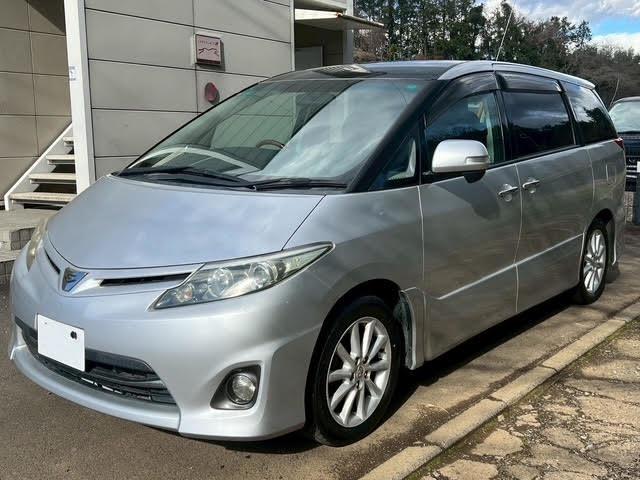 エスティマ アエラス　純正ナビゲーション／地デジＴＶ／Ｂｌｕｅｔｏｏｔｈ／バックカメラ／両側パワースライドドア／純正ＨＩＤヘッドライト／サンルーフ／スマートキー＆プッシュスタート／ビルトインＥＴＣ／純正フロアマット（3枚目）