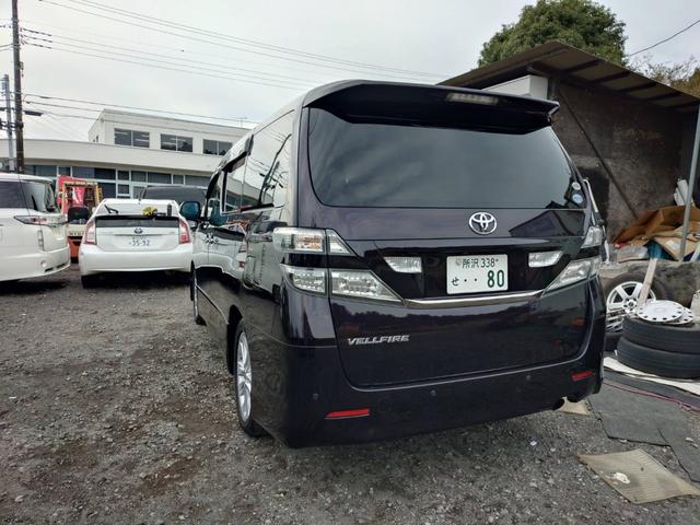 ヴェルファイア ２．４Ｚ　１０インチナビＴＶ　バックカメラ　ＨＩＤライト　ビルトインＥＴＣ　両側パワースライドドア　スマートキー　プッシュスタート　アルミホイール　ドアバイザー（25枚目）