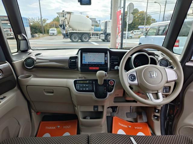 Ｎ－ＢＯＸ Ｇ・Ｌパッケージ　アルミホイール　片側パワースライドドア　Ｂｌｕｅｔｏｏｔｈ　フルセグＴＶ　ナビ　バックカメラ　スマートキー　プッシュスタート　ドライブレコーダー（3枚目）