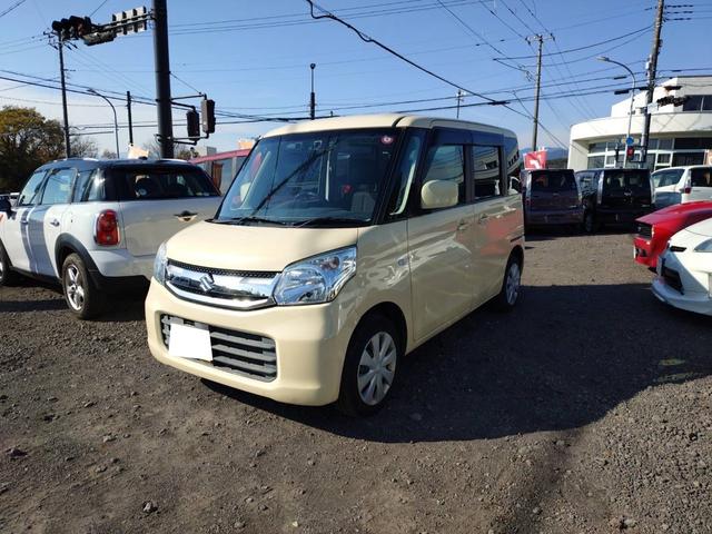 スペーシア Ｘ　左側オートスライドドア　ナビＴＶ　バックカメラ　ＥＴＣ　キーフリー　プッシュスタート　エネチャージ（2枚目）