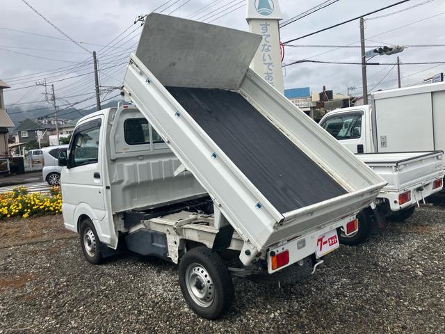 キャリイトラック 　４ＷＤ　５速マニュアル　エアコン　パワーステアリング　ダンプ　ドアバイザー　フロアマット　エアバッグ（2枚目）