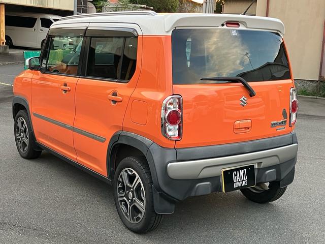 ハスラー Ｘターボ　ルーフレール　レーダーブレーキサポート　ＣＤ　ＵＳＢ　ＥＴＣ　ドラレコ　キーレスプッシュスタート　スペアキー　シートヒーター　純正１５インチアルミホイール　ＨＩＤヘッドライト（7枚目）