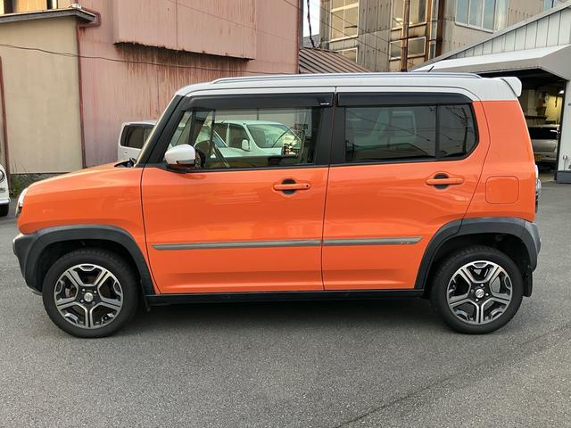 ハスラー Ｘターボ　ルーフレール　レーダーブレーキサポート　ＣＤ　ＵＳＢ　ＥＴＣ　ドラレコ　キーレスプッシュスタート　スペアキー　シートヒーター　純正１５インチアルミホイール　ＨＩＤヘッドライト（8枚目）