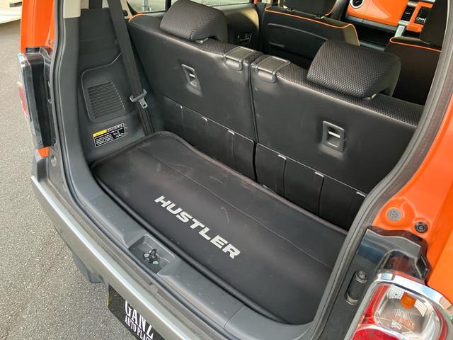 ハスラー Ｘターボ　ルーフレール　レーダーブレーキサポート　ＣＤ　ＵＳＢ　ＥＴＣ　ドラレコ　キーレスプッシュスタート　スペアキー　シートヒーター　純正１５インチアルミホイール　ＨＩＤヘッドライト（11枚目）