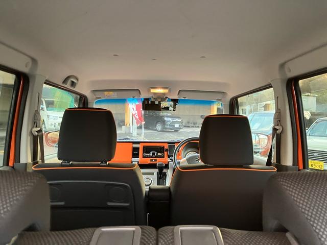 ハスラー Ｘターボ　ルーフレール　レーダーブレーキサポート　ＣＤ　ＵＳＢ　ＥＴＣ　ドラレコ　キーレスプッシュスタート　スペアキー　シートヒーター　純正１５インチアルミホイール　ＨＩＤヘッドライト（12枚目）