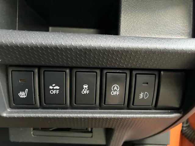 ハスラー Ｘターボ　ルーフレール　レーダーブレーキサポート　ＣＤ　ＵＳＢ　ＥＴＣ　ドラレコ　キーレスプッシュスタート　スペアキー　シートヒーター　純正１５インチアルミホイール　ＨＩＤヘッドライト（23枚目）