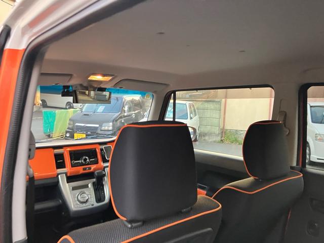 ハスラー Ｘターボ　ルーフレール　レーダーブレーキサポート　ＣＤ　ＵＳＢ　ＥＴＣ　ドラレコ　キーレスプッシュスタート　スペアキー　シートヒーター　純正１５インチアルミホイール　ＨＩＤヘッドライト（48枚目）