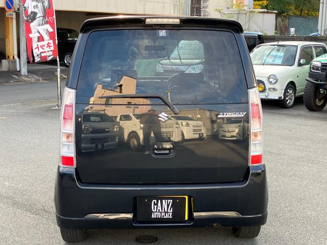 ワゴンR スティングレーT インタークーラーターボ スマートキー 純正オーディオ アルミホイール HIDヘッドライト 社外LEDフォグランプ(6枚目)