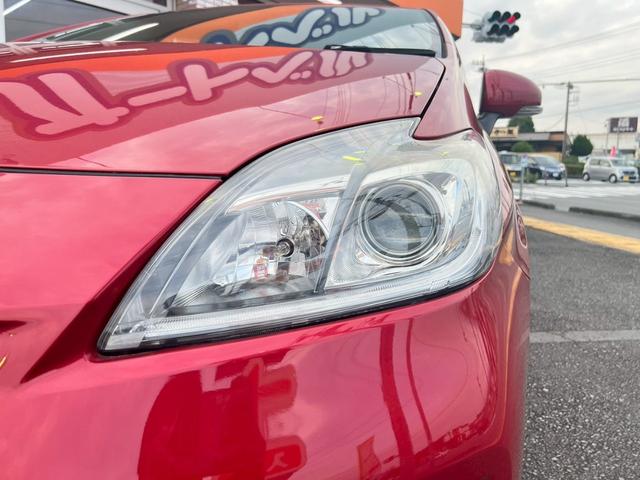 プリウス Ｓ　ドライブレコーダー　ＥＴＣ　バックカメラ　ナビ　ＴＶ　アルミホイール　オートライト　ＨＩＤ　ＣＶＴ　スマートキー　電動格納ミラー　盗難防止システム　ＣＤ　ミュージックプレイヤー接続可（23枚目）