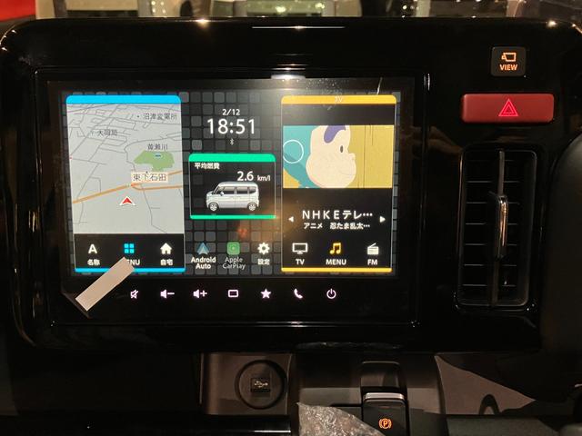 スペーシアカスタム ハイブリッドＸＳ　全方位モニター付ＳＵＺＵＫＩコネクトナビ　届出済未使用車　スズキコネクト対応通信機装着車　フルセグＴＶ　Ｂｌｕｅｔｏｏｔｈ　オットマン　ブレーキサポートＩＩ　ヘッドアップディスプレイ（35枚目）