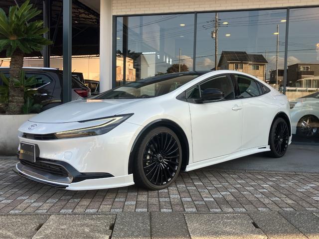 プリウス Z M’z SPEEDコンプリートカー ダウンサスVer パノラマルーフ ブラインドスポットモニター Julia666 パノラミックビューモニターブラックレザーシート ETC2.0(8枚目)