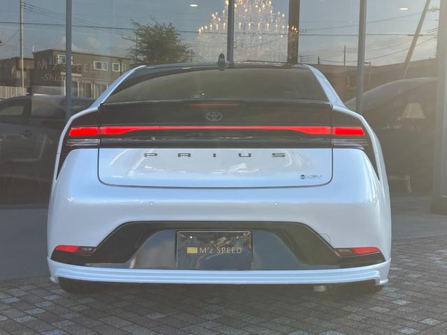 プリウス Z M’z SPEEDコンプリートカー ダウンサスVer パノラマルーフ ブラインドスポットモニター Julia666 パノラミックビューモニターブラックレザーシート ETC2.0(14枚目)