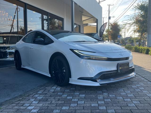 プリウス Z M’z SPEEDコンプリートカー ダウンサスVer パノラマルーフ ブラインドスポットモニター Julia666 パノラミックビューモニターブラックレザーシート ETC2.0(21枚目)