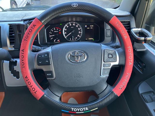 ハイエースバン ロングスーパーＧＬ　ディーゼル　ターボ　衝突被害軽減システム　クリアランスソナー　ＬＥＤヘッドライト　社外テールランプ　ＡＣ１００Ｖ　パナソニックナビフルセグＴＶ　Ｂｌｕｅｔｏｏｔｈ　ＥＴＣ　スマートキー　禁煙車　買取車（29枚目）