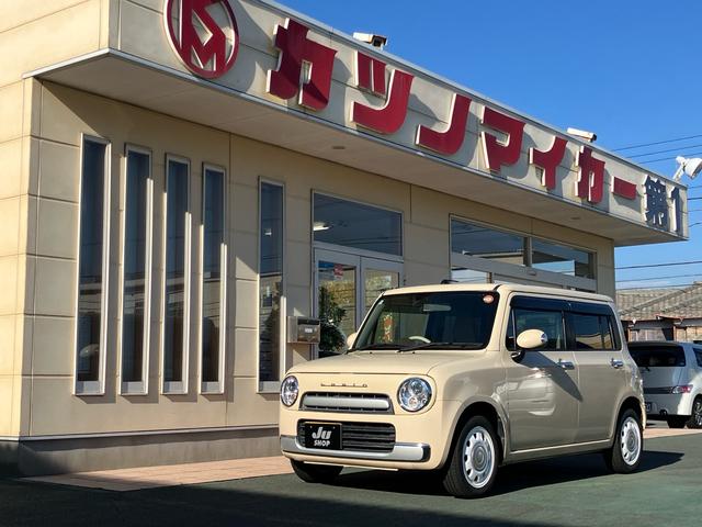 アルトラパンショコラ X メモリーナビTV Bluetooth対応 ETC キーレスプッシュスタート スペアキー 1年間走行無制限保証 専用シート 電動格納ミラー オートライト HIDヘッドライト(2枚目)