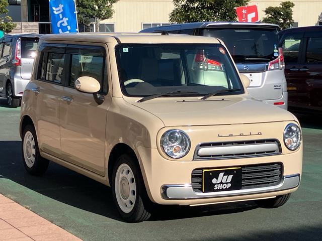 アルトラパンショコラ X メモリーナビTV Bluetooth対応 ETC キーレスプッシュスタート スペアキー 1年間走行無制限保証 専用シート 電動格納ミラー オートライト HIDヘッドライト(4枚目)