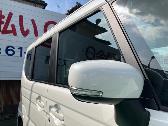 スペーシアカスタム ハイブリッドＧＳ　セーフティサポート　届出済み未使用車　スマートキー　プッシュスタート　片側パワースライドドア　オートライト　ＬＥＤ　シートヒーター　アルミホイール　純正バイザー　純正マット（28枚目）