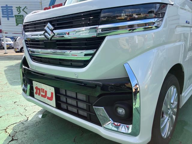 スペーシアカスタム ハイブリッドＧＳ　セーフティサポート　届出済み未使用車　スマートキー　プッシュスタート　片側パワースライドドア　オートライト　ＬＥＤ　シートヒーター　アルミホイール　純正バイザー　純正マット（32枚目）