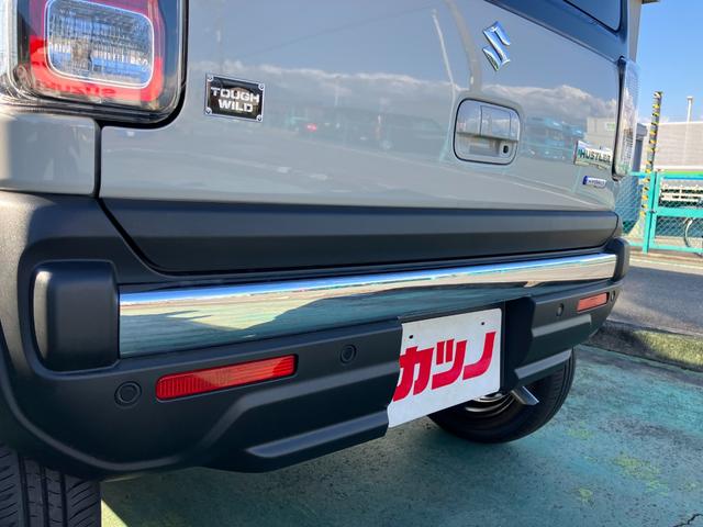 ハスラー タフワイルド 届出済未使用車 純正マットバイザー付き セーフティーサポート ルーフレール 専用アルミホイール シートヒーター キーレスプッシュスタート(7枚目)