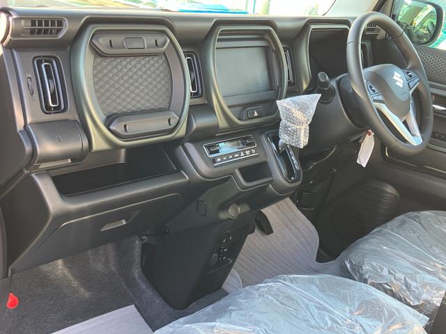 ハスラー タフワイルド 届出済未使用車 純正マットバイザー付き セーフティーサポート ルーフレール 専用アルミホイール シートヒーター キーレスプッシュスタート(35枚目)