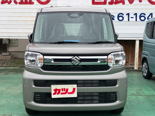 スペーシア ハイブリッドＧ　届出済未使用車　純正マット　バイザー　セーフティーサポート　オートエアコン　オートライト　ＬＥＤヘッドライト（2枚目）