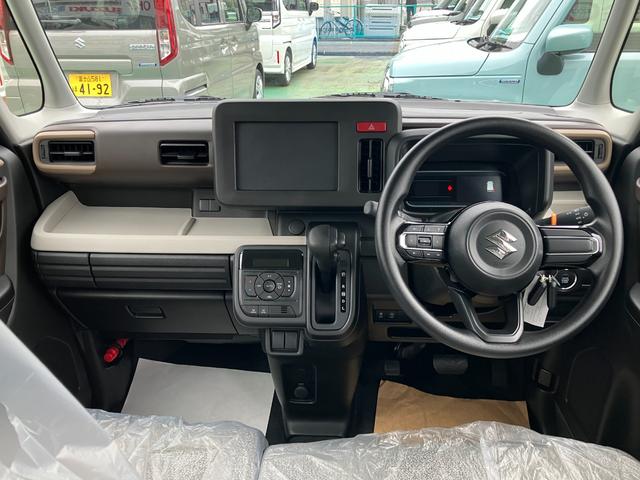 スペーシア ハイブリッドＧ　届出済未使用車　純正マット　バイザー　セーフティーサポート　オートエアコン　オートライト　ＬＥＤヘッドライト（12枚目）