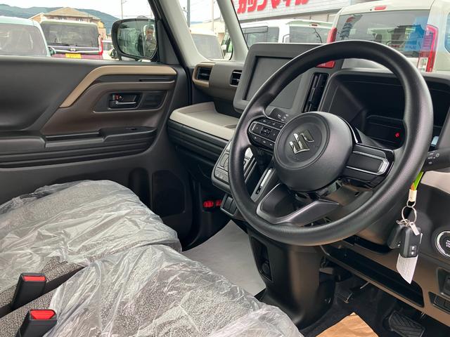 スペーシア ハイブリッドＧ　届出済未使用車　純正マット　バイザー　セーフティーサポート　オートエアコン　オートライト　ＬＥＤヘッドライト（14枚目）