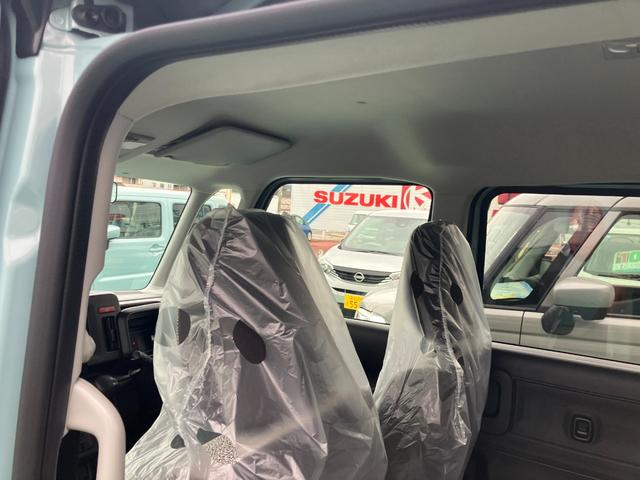 スペーシア ハイブリッドＧ　届出済未使用車　純正マット　バイザー　セーフティーサポート　オートエアコン　オートライト　ＬＥＤヘッドライト（36枚目）