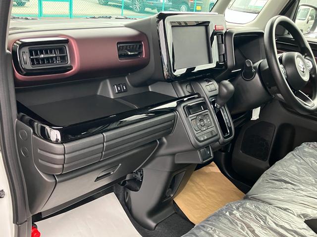 スペーシアカスタム ハイブリッドGS 届出済未使用車 純正マット バイザー 片側電動スライドドア セーフティーサポート アダクティブクルーズコントロール シートヒーター LEDヘッドライト(34枚目)