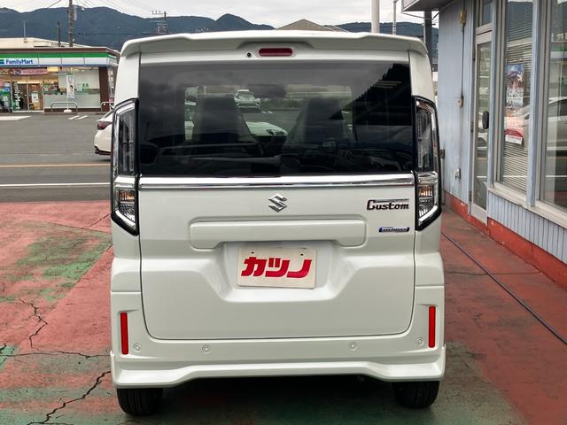 スペーシアカスタム ハイブリッドXS 届出済未使用車 純正マット バイザー 両側電動スライドドア スリムサーキュレーター セーフティーサポート アダクティブクルーズコントロール シートヒーター(5枚目)