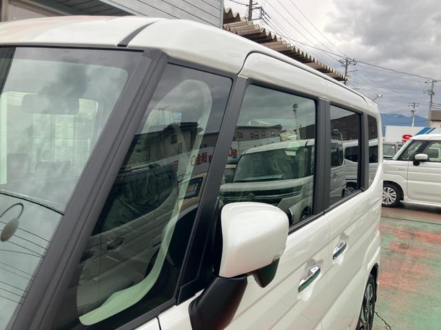 スペーシアカスタム ハイブリッドXS 届出済未使用車 純正マット バイザー 両側電動スライドドア スリムサーキュレーター セーフティーサポート アダクティブクルーズコントロール シートヒーター(29枚目)