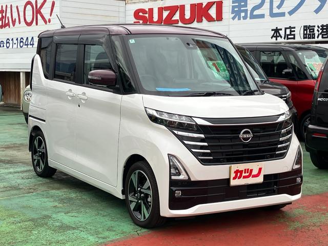 ルークス ハイウェイスター Gターボ 純正メモリーナビ フルセグTV Bluetooth HDMI対応 アラウンドビューモニター 2カメラドライブレコーダー ETC サーキュレーター(3枚目)