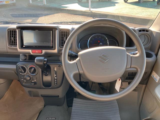 エブリイ ジョインターボ　４ＡＴ　ケンウッドメモリーナビ　バックカメラ　フルセグＴＶ　Ｂｌｕｅｔｏｏｔｈ対応　ワンオーナー車　記録簿　１年間走行無制限保証（15枚目）