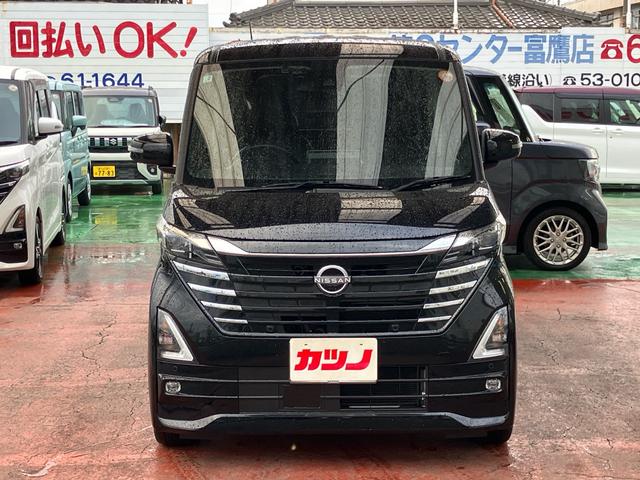 ルークス ハイウェイスター　Ｇターボプロパイロットエディション　アラウンドビューモニター　純正９インチナビＴＶ　２カメラドライブレコーダー　ＥＴＣ　Ｂｌｕｅｔｏｏｔｈ　ＨＤＭＩ対応　両側電動スライドドア　純正マット　バイザー　メーカー保証継承（2枚目）