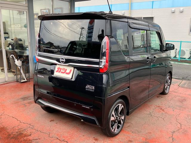 ルークス ハイウェイスター　Ｇターボプロパイロットエディション　アラウンドビューモニター　純正９インチナビＴＶ　２カメラドライブレコーダー　ＥＴＣ　Ｂｌｕｅｔｏｏｔｈ　ＨＤＭＩ対応　両側電動スライドドア　純正マット　バイザー　メーカー保証継承（4枚目）