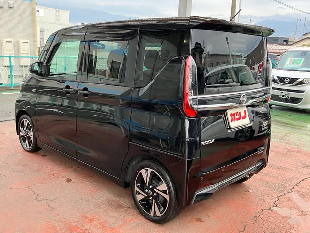 ルークス ハイウェイスター　Ｇターボプロパイロットエディション　アラウンドビューモニター　純正９インチナビＴＶ　２カメラドライブレコーダー　ＥＴＣ　Ｂｌｕｅｔｏｏｔｈ　ＨＤＭＩ対応　両側電動スライドドア　純正マット　バイザー　メーカー保証継承（5枚目）