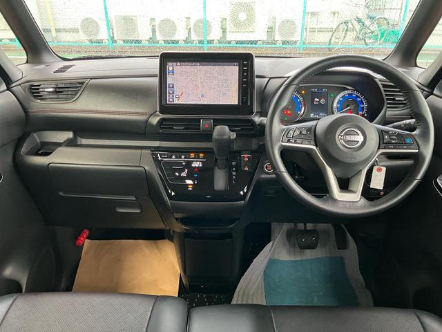 ルークス ハイウェイスター　Ｇターボプロパイロットエディション　アラウンドビューモニター　純正９インチナビＴＶ　２カメラドライブレコーダー　ＥＴＣ　Ｂｌｕｅｔｏｏｔｈ　ＨＤＭＩ対応　両側電動スライドドア　純正マット　バイザー　メーカー保証継承（15枚目）