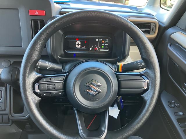 スペーシア ハイブリッドＧ　届出済み未使用車　スマートキー　プッシュスタート　オートライト　オートエアコン　ＬＥＤライト　純正マット　純正バイザー（4枚目）