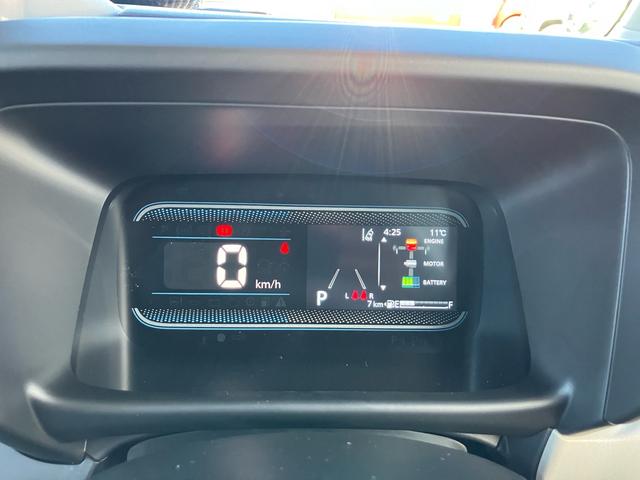 スペーシア ハイブリッドＧ　届出済み未使用車　スマートキー　プッシュスタート　オートライト　オートエアコン　ＬＥＤライト　純正マット　純正バイザー（8枚目）
