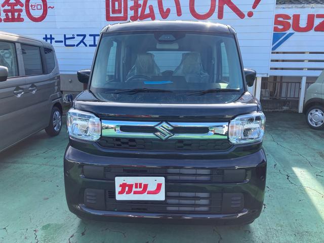 スペーシア ハイブリッドＧ　届出済み未使用車　スマートキー　プッシュスタート　オートライト　オートエアコン　ＬＥＤライト　純正マット　純正バイザー（27枚目）