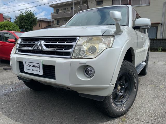パジェロ ロング　エクシード　内外装清掃済み　室内除菌済み　スチーム清掃　キーレス　オートマ　４ＷＤ　７人乗り　リフトアップ　ＡＴタイヤ　ＥＴＣ　バックカメラ　ＳＵＶ（15枚目）