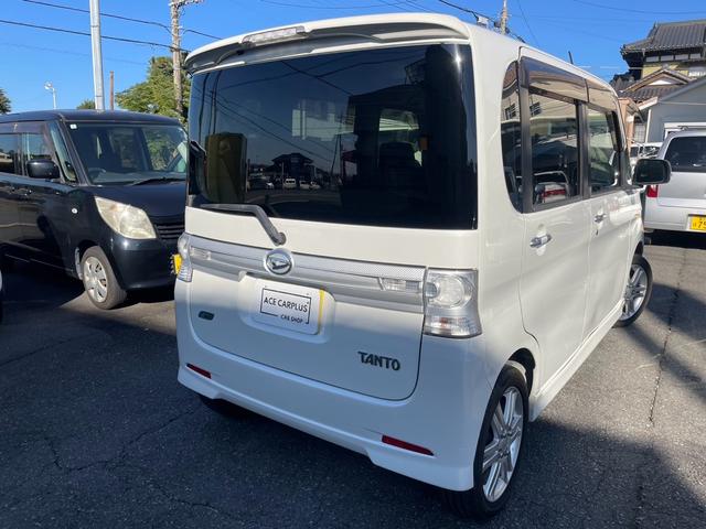 タント カスタムRS 内外装清掃済み 室内除菌済み スチーム清掃 キーフリー ターボ タイミングチェーン 電動スライドドア 純正アルミ ベンチシート 軽自動車(10枚目)