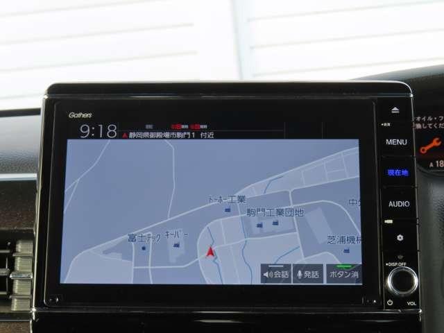 Ｎ－ＢＯＸカスタム Ｇ・Ｌターボホンダセンシング　１年間走行距離無制限保証付き　ナビ　フルセグ　前後ドラレコ　Ｒカメラ　ＥＴＣ　ＬＥＤ　ＡＷ　フロントフォグランプ　両側（電動）スライドドア　スマートキー　ベンチシート　シートヒーター　ＤＶＤ　ＣＤ（4枚目）