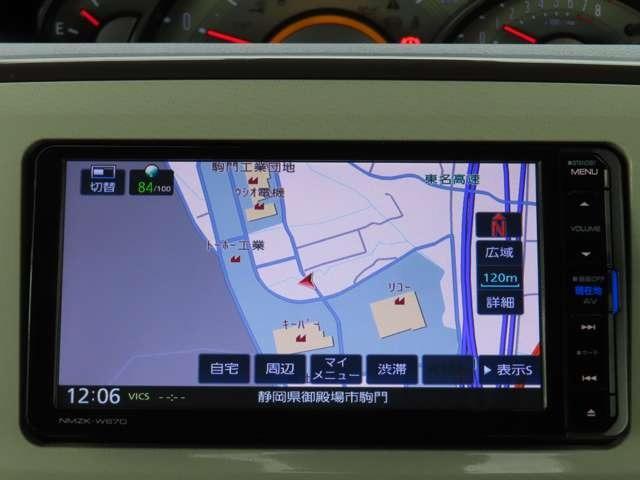 ムーヴキャンバス Ｇメイクアップ　ＳＡＩＩＩ　１年間走行距離無制限保証付き　ナビ　フルセグ　Ｒカメラ　ＬＥＤ　衝突被害軽減ブレーキ　レーンキープアシスト　ミュージックプレイヤー接続可　寒冷地仕様　両側電動スライドドア（4枚目）