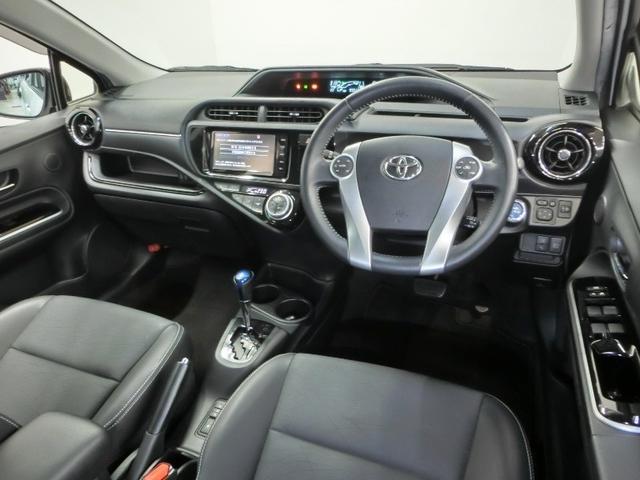 アクア Ｇブラックソフトレザーセレクション　ハイブリッド　ワンオーナー　衝突被害軽減システム　横滑り防止機能　ＡＢＳ　エアバッグ　オートクルーズコントロール　盗難防止装置　バックカメラ　ＥＴＣ　ドラレコ　ミュージックプレイヤー接続可　ＣＤ（17枚目）