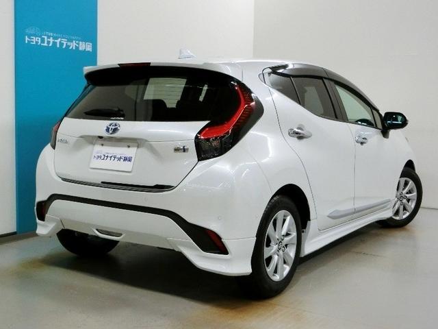 アクア Ｚ　ハイブリッド　ワンオーナー　安全装備　衝突被害軽減システム　横滑り防止機能　ＡＢＳ　エアバッグ　オートクルーズコントロール　盗難防止装置　ナビ　バックカメラ　ＥＴＣ　ドラレコ　スマートキー　キーレス（2枚目）